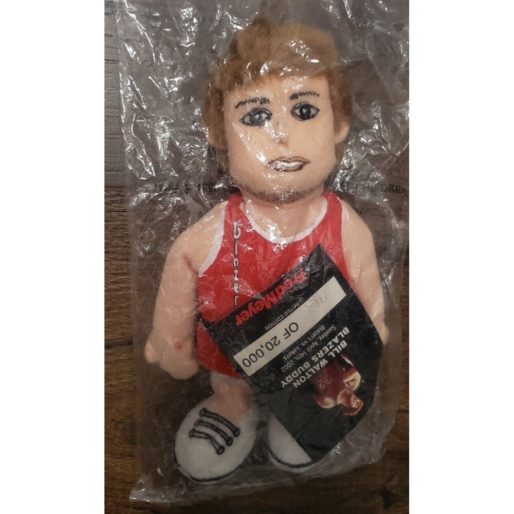 Bill Walton Blazers Buddy April 14, 2002 Limited Edition Fred Meyers